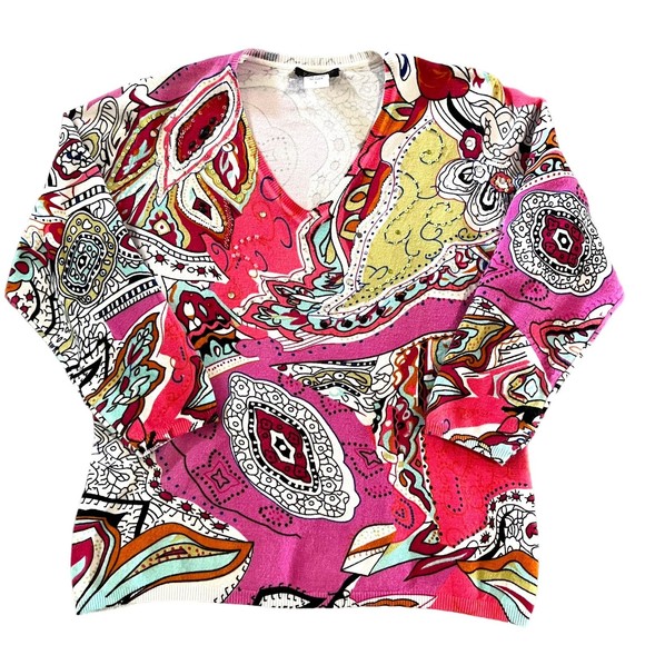 Elizabeth New York Sweater Women’s Size Large - Picture 5 of 9